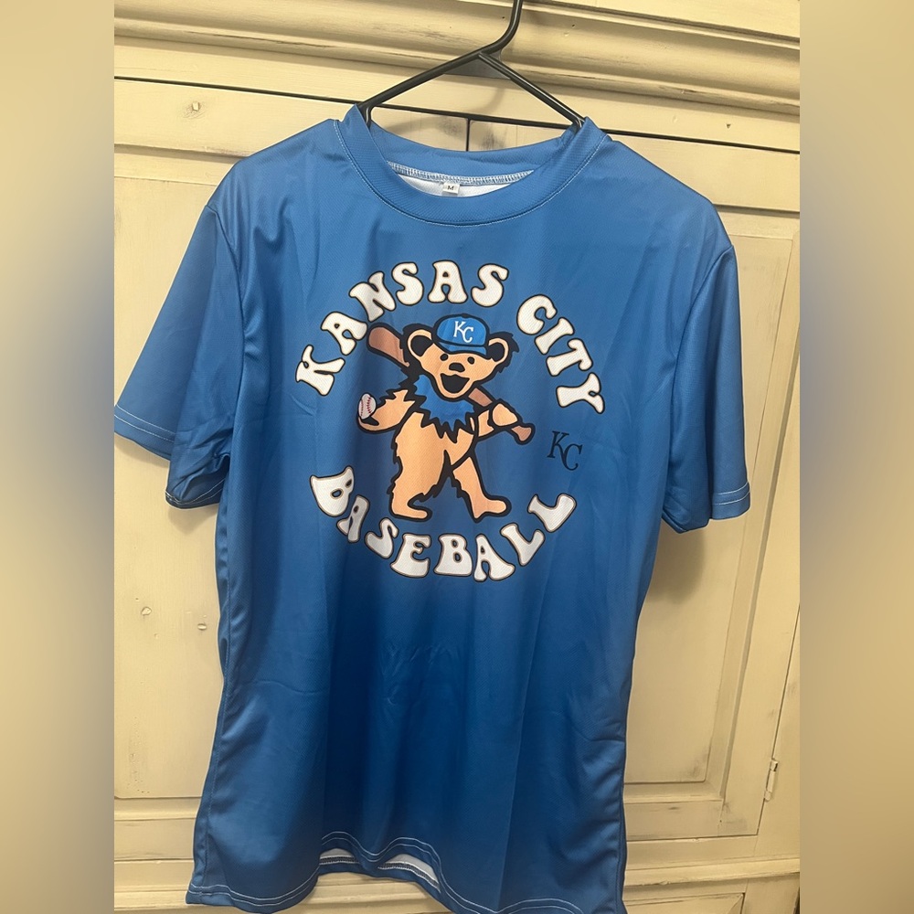 Kansas City Royals Grateful Dead baseball jersey Tshirt